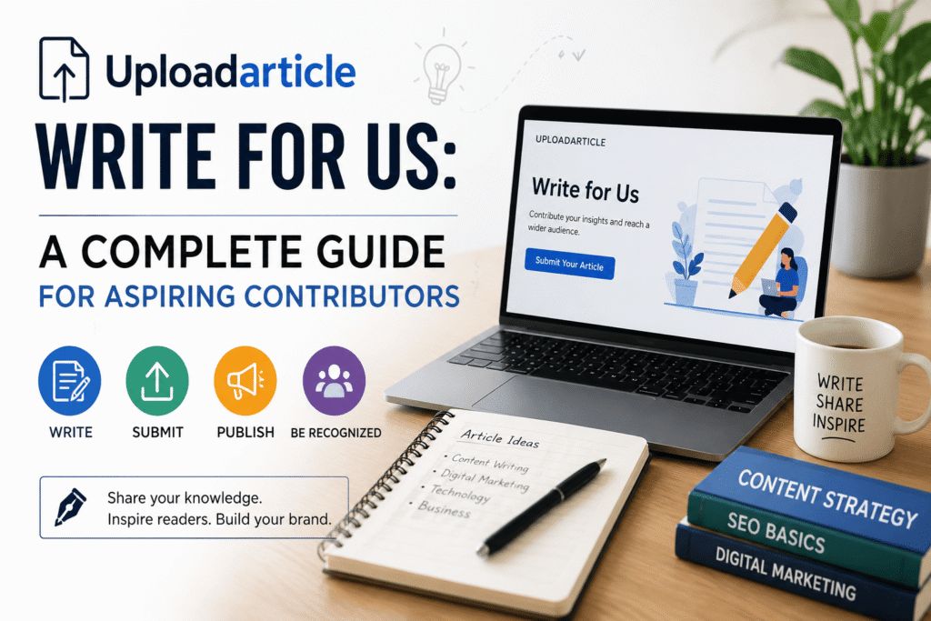 Uploadarticle Write for Us: A Complete Guide for Aspiring Contributors uploadarticle write for us