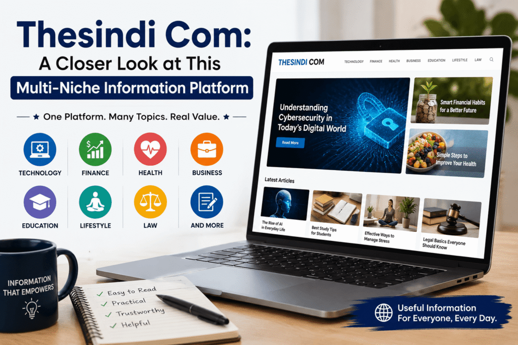 Thesindi Com: A Closer Look at This Multi-Niche Information Platform Thesindi Com