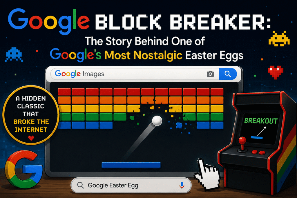 Google Block Breaker: