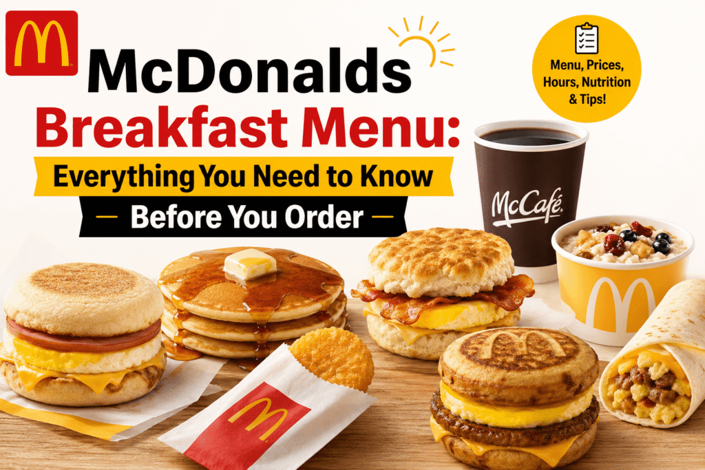 McDonalds Breakfast Menu: Everything You Need to Know Before You Order mcdonalds breakfast menu