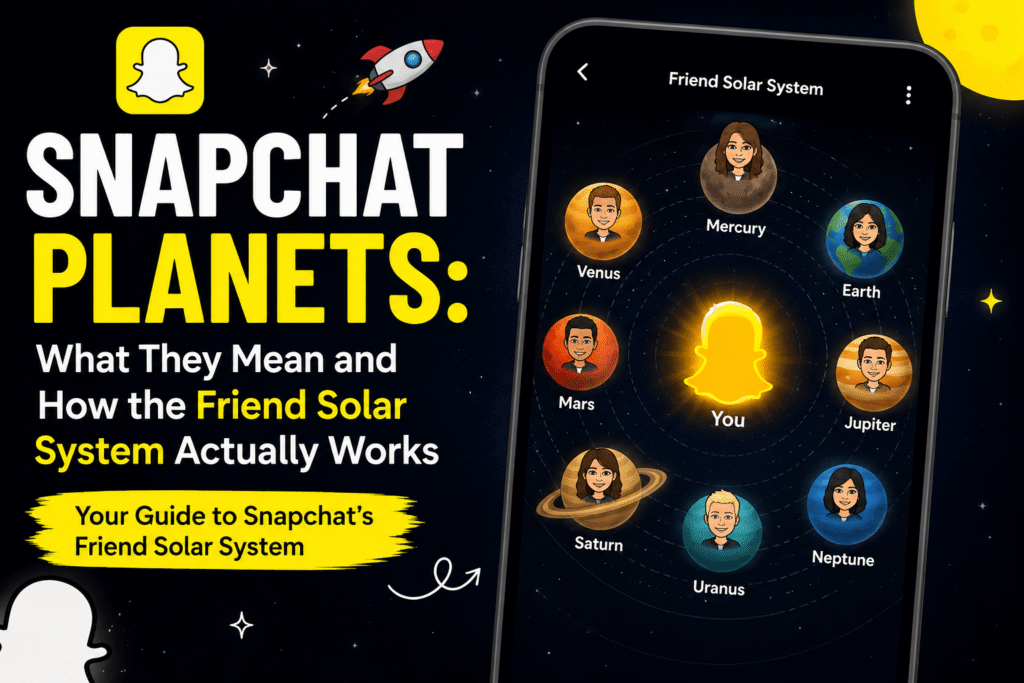 Snapchat Planets: What They Mean and How the Friend Solar System Actually Works snapchat planets