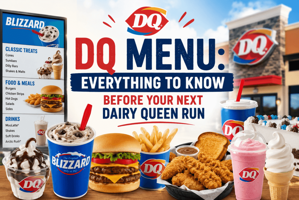 DQ Menu: Everything to Know Before Your Next Dairy Queen Run dq menu