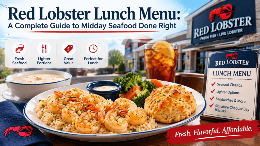 Red Lobster Lunch Menu: A Complete Guide to Midday Seafood Done Right red lobster lunch menu