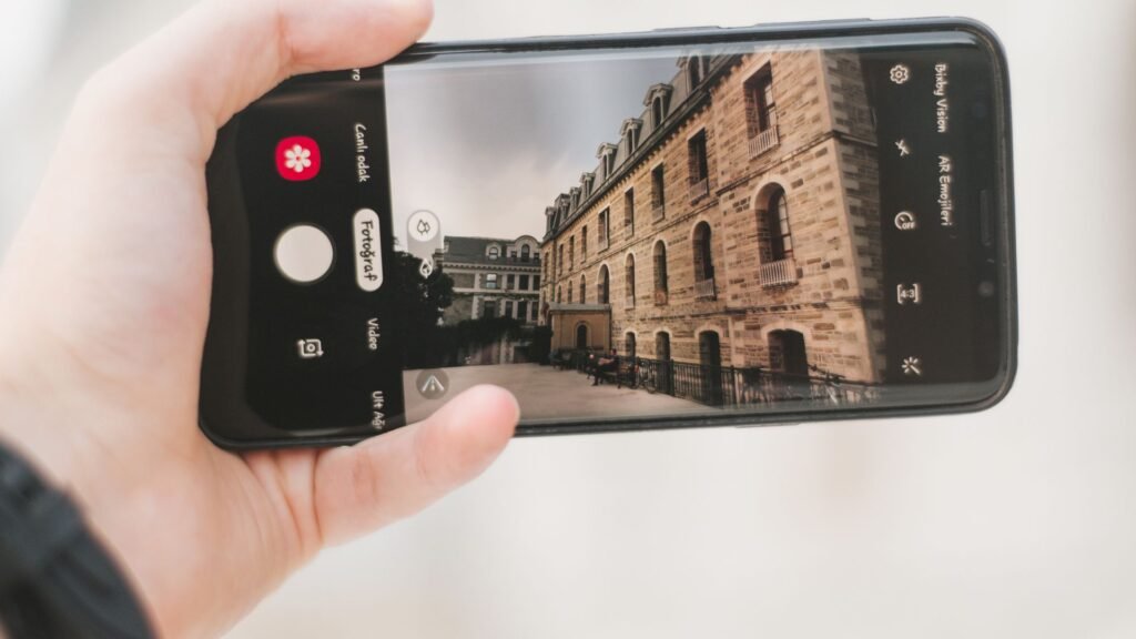 prop tech modern building smartphone